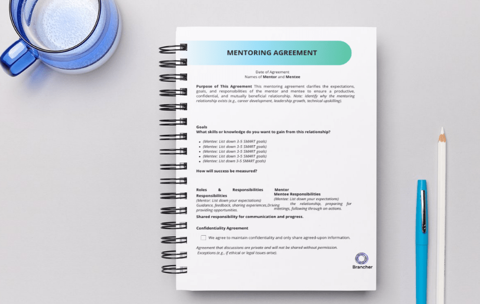 mentoring agreement photo