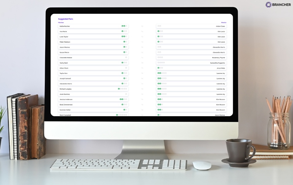 mentoring software benefits for administrators- matching